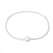 Pulsera Clip Europea 17cm Cierre liso