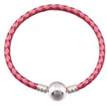 Pulsera trenzada europea Clip 02 21cm