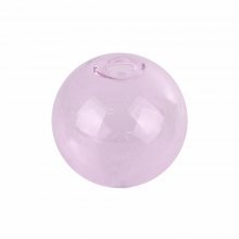 1 Bola de cristal redonda para rellenar 12mm Rosa