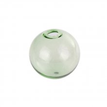 1 bola de cristal redonda de 12 mm Verde para rellenar