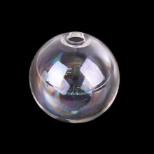 1 Bola de cristal redonda 20mm AB Transparente para rellenar