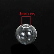 Bolas de vidrio redondas 10mm 20 piezas para rellenar
