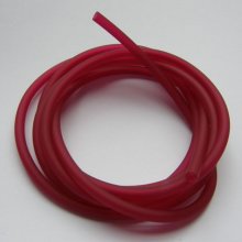 Cordón hueco de pvc de 1 metro 3 mm Burdeos