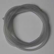 Cordón hueco de pvc de 1 metro 3 mm Gris claro