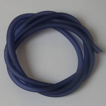 Cordón hueco de PVC de 1 metro 5 mm Azul Montana