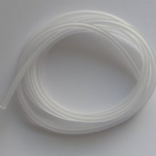 Cordón hueco de PVC de 1 metro 6,5 mm Blanco