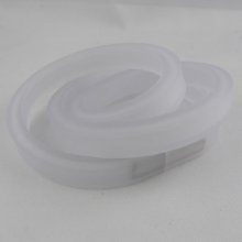 0,50 Cm PVC rectángulo hueco Blanco