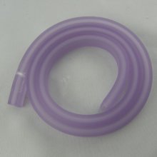 0,50 Cm PVC rectángulo hueco Lila