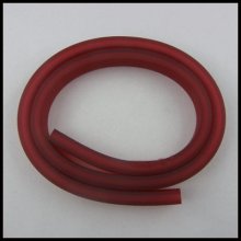 0,50 Cm PVC rectángulo hueco Rojo