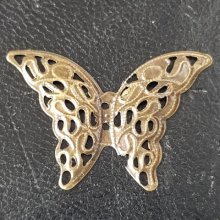 Sello filigrana mariposa bronce N°05