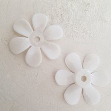 Flor sintética N°01 Blanca