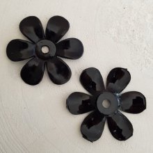 Flor sintética N°01 Negra