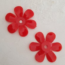 Flor sintética N°01 Rojo