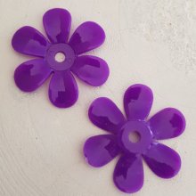 Flor sintética N°01 Violeta