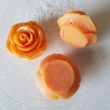 Flor sintética nº 02-12 naranja
