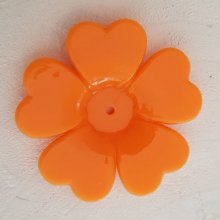 Flor sintética N°01-01 naranja