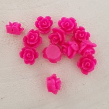 Flor sintética 09 mm N°01-21 Rosa