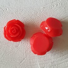 Flor sintética 20 mm N°01-11 Roja