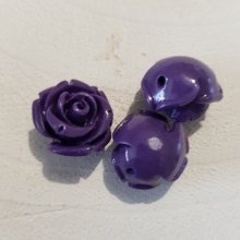 Flor sintética 13 mm N°03-26 Violeta