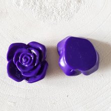 Flor sintética 37 mm N°06-08 Violeta