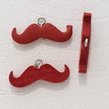 Colgante Moustache N°03 Marrón oscuro