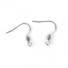 Portapendientes Gancho de acero inoxidable N°04 x 1 par