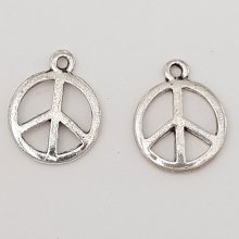 Amuleto Peace &amp; Love N°03 Plata 