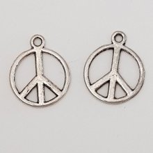 Amuleto Peace &amp; Love N°04 Plata 