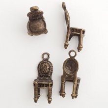 Amuleto de silla Trono N°01 Bronce