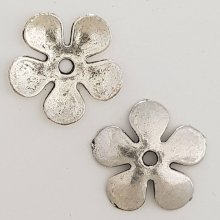 Charm Flor Metal N°027 Plata