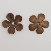 Charm Flor Metal N°027 Cobre