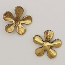 Charm Flor Metal N°042 Oro