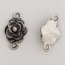 Charm Flor Metal N°070 Plata