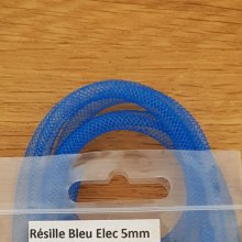 Malla tubular Uni 05 mm Azul eléctrico
