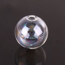 1 Bola de cristal redonda 25mm AB Transparente para rellenar