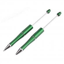 Bolígrafo decorativo verde oscuro para personalizar x 1 unidad