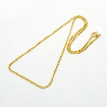 Collar N°14 de acero inoxidable 50 cm Oro