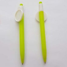 Bolígrafo verde con soporte cabujón 25 mm