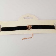 Collier Ras De Cou Velours Noir N°02