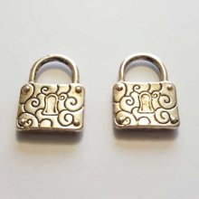 Breloque cadenas serrure N°16