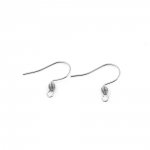 Pendientes Gancho Acero Inoxidable N°01-02 X 1 Par