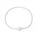 Pulsera Clip Europea 20cm Cierre Liso