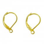 Portapendientes Dormeuse N°17 Chapado en Oro 18K