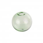 1 bola de cristal redonda de 12 mm Verde para rellenar