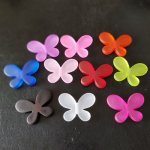 10 Mariposas Lucite Grandes surtidas