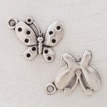 Colgante mariposa N°14 Plata