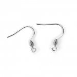 Portapendientes Gancho de acero inoxidable N°04 x 1 par