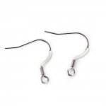 Portapendientes Gancho de acero inoxidable N°06 x 1 par