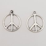 Colgante Peace & Love N°05 Plata 