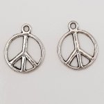 Colgante Peace & Love N°07 Plata